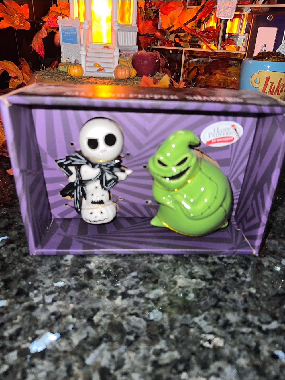 The Nightmare Salt & Pepper Shaker Set - Green & White